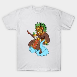 Aztec god of rain and storms - Tlaloc T-Shirt